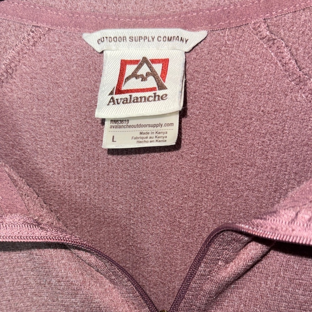 Avalanche Belleayre 1/4 Zip Thermal Pullover Top - Picture 4 of 9